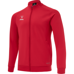 Джемпер тренировочный на молнии JÖGEL PREMIER PerFormDRY Training FZ Jacket, красный