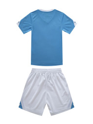Детская футбольная форма KELME Short Sleeve Football Uniform (Light Blue/White)