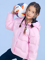 Детский пуховик KELME Short Down Jacket Pink