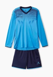 Вратарская форма KELME Goalkeeper L/S Suit (Light Blue/Black)