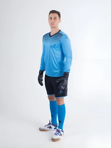 Вратарская форма KELME Goalkeeper L/S Suit (Light Blue/Black)