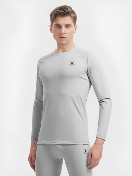 Термобелье (верх) KELME Long Sleeve T-Shirt Grey
