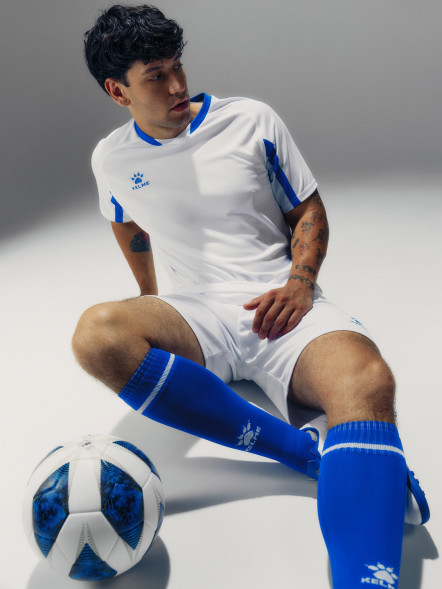 Футбольная форма KELME Football Suit (White/Blue)