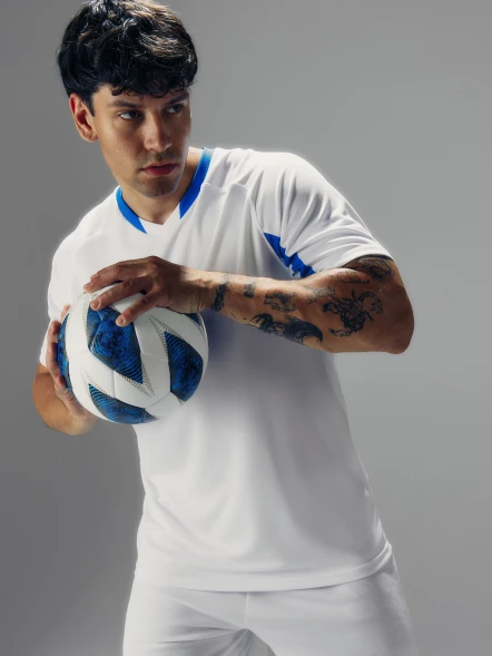 Футбольная форма KELME Football Suit (White/Blue)