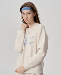 Свитшот KELME Round Neck Sweater White
