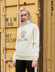 Свитшот KELME Women's Round Neck Sweater White