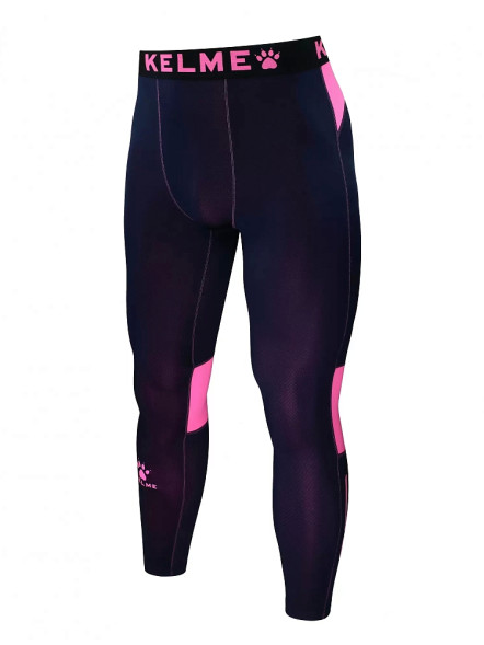 Термобелье низ KELME Tight Trousers (Thin) (Dark Blue/Pink)