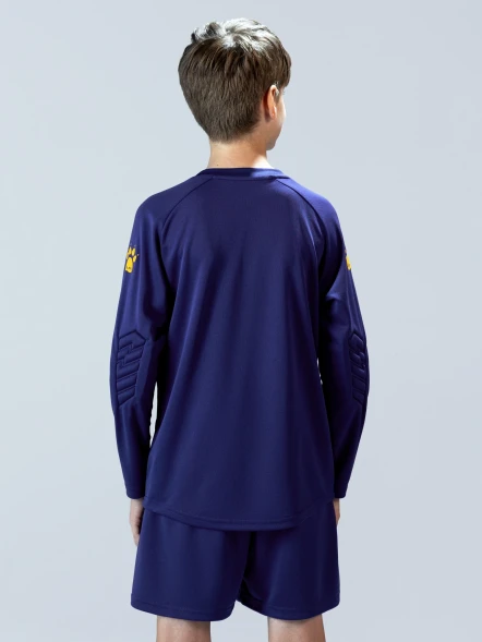 Детская вратарская форма KELME Long Sleeve Goalkeeper Suit Dark Blue