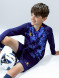 Детская вратарская форма KELME Long Sleeve Goalkeeper Suit Dark Blue