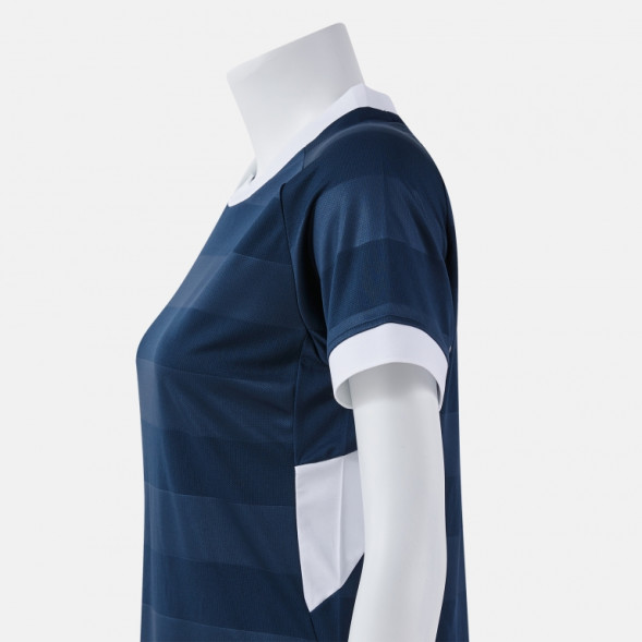 ФУТБОЛКА С КОРОТКИМ РУКАВОМ TOLETUM VII ТЕМНО-СИНЯЯ БЕЛАЯ