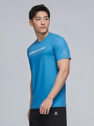 Футболка KELME Crew Neck T-Shirt Light Blue