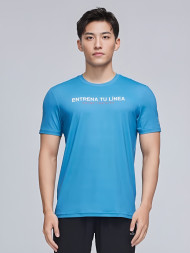 Футболка KELME Crew Neck T-Shirt Light Blue