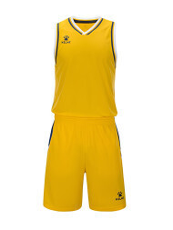 Детская баскетбольная форма KELME Children's Basketball Uniform Yellow