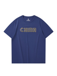 Футболка KELME Round Neck T-Shirt Dark Blue