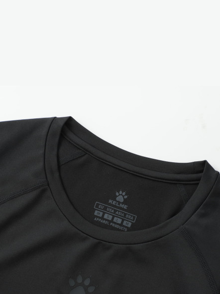 Термобелье (верх) KELME Short Sleeve Tights Black