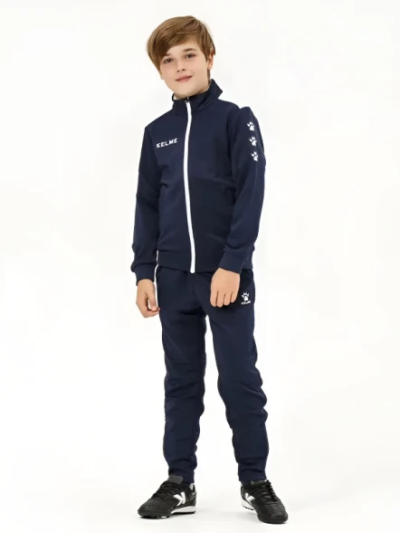 Детский спортивный костюм KELME Tracksuit Dark Blue