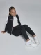 Детский спортивный костюм KELME Tracksuit Black