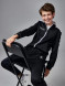 Детский спортивный костюм KELME Tracksuit Black