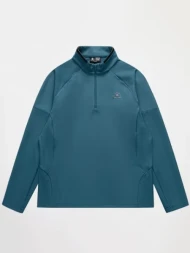 Олимпийка KELME Half Open Long Sleeve T-Shirt Light Blue