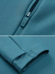 Олимпийка KELME Half Open Long Sleeve T-Shirt Light Blue