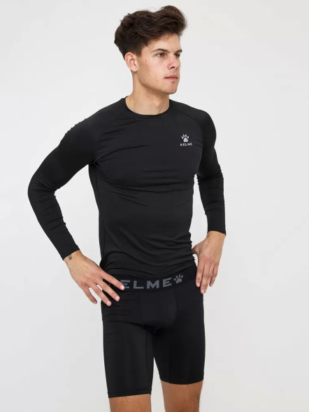 Термобелье (верх) KELME Tech Fit L/S (Thin) Black