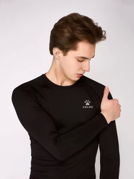 Термобелье (верх) KELME Tech Fit L/S (Thin) Black