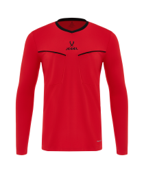 Лонгслив судейский JOGEL DIVISION PerFormDRY Referee LS Tee 2.0, красный