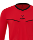 Лонгслив судейский JOGEL DIVISION PerFormDRY Referee LS Tee 2.0, красный
