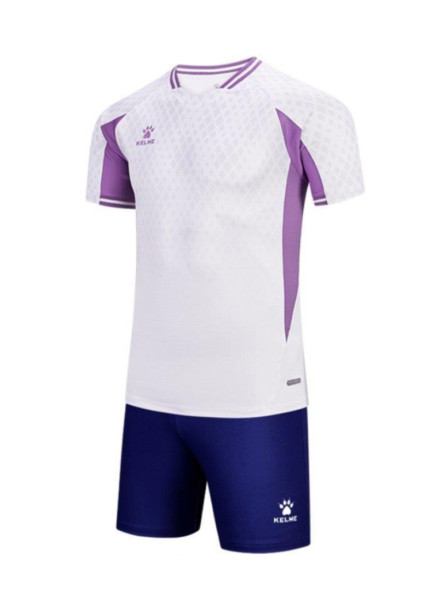 Футбольная форма KELME Football Uniform Set (White/Blue)