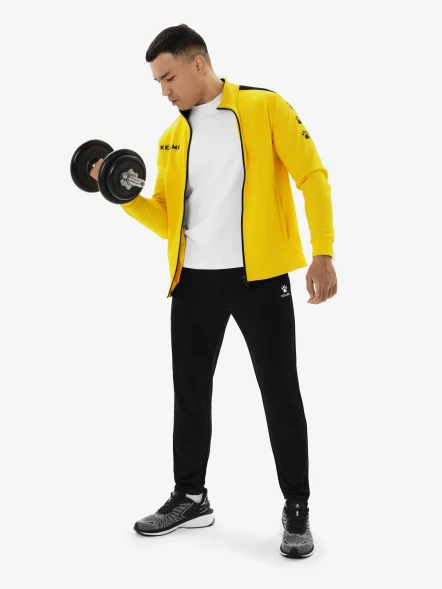Спортивный костюм KELME Tracksuit (Yellow/Black)