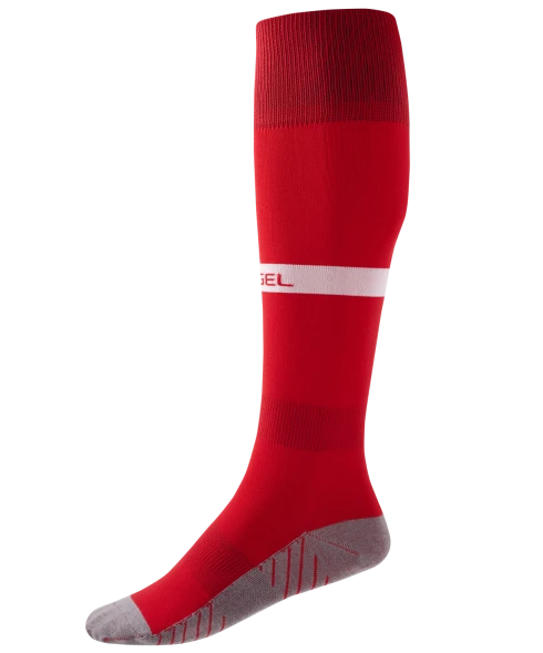 Гетры футбольные JOGEL CAMP ADVANCED SOCKS, красный/белый