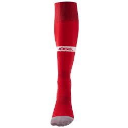 Гетры футбольные JÖGEL CAMP ADVANCED SOCKS, красный/белый