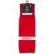 Гетры футбольные JÖGEL CAMP ADVANCED SOCKS, красный/белый