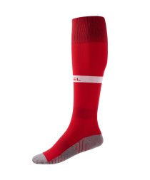 Гетры футбольные JOGEL CAMP ADVANCED SOCKS, красный/белый