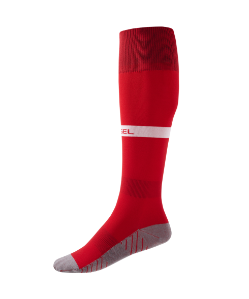 Гетры футбольные JOGEL CAMP ADVANCED SOCKS, красный/белый