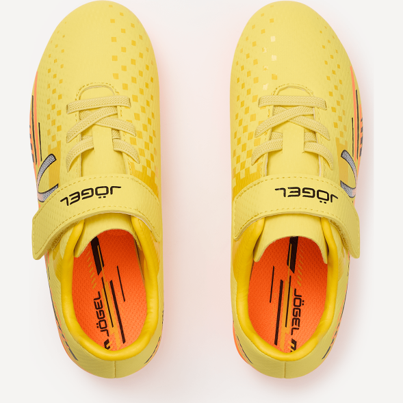 Бутсы футбольные JOGEL Evofly FG Talant Yellow/orange, детский