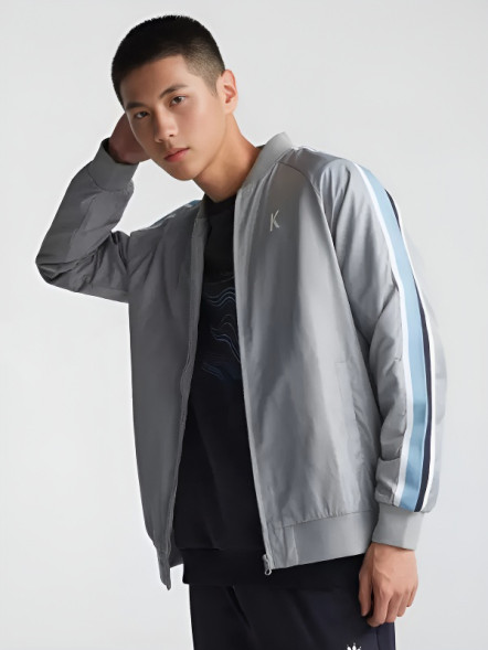 Бомбер KELME Jacket Grey