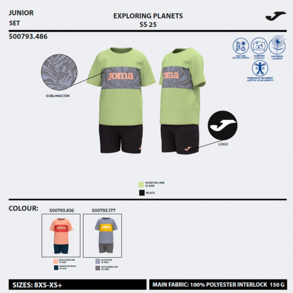 SET KIDS CAMP LIMA NEGRO