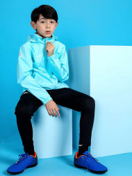 Детская ветровка KELME Children's Raincoat Light Blue
