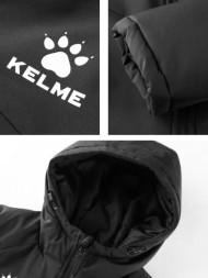 Детская куртка KELME Children's Hooded Short Padded Jacket Black