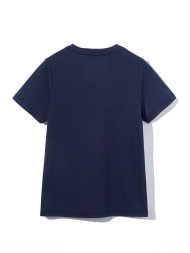 Детская футболка KELME Short Sleeve T-Shirt Kid Dark Blue
