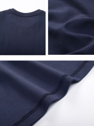 Детская футболка KELME Short Sleeve T-Shirt Kid Dark Blue