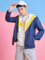 Ветровка KELME Woven Skin Coat Dark Blue