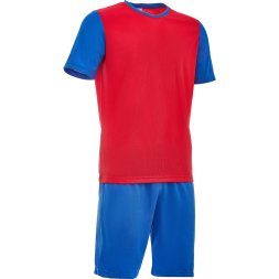 Форма футб. игровая TORRES Sport, F-1022-06-S, р.S, полиэстер, васильково-белый