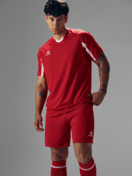 Футбольная форма KELME Football Suit (Red/White)
