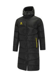Пуховик KELME Adult Long Jacket (Black/Yellow)