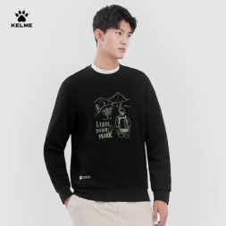Свитшот KELME Crew Neck Sweater Black