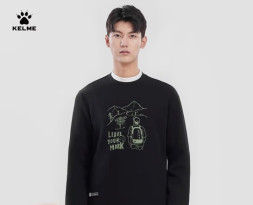Свитшот KELME Crew Neck Sweater Black