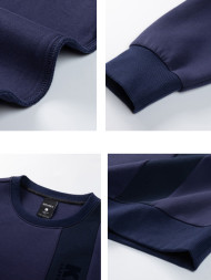 Свитшот KELME Round Neck Sweater Dark Blue