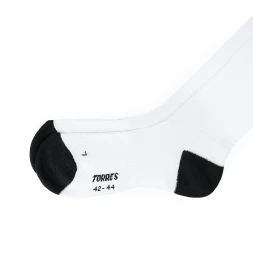 Гетры футб.TORRES Sport Team, FS1108-01-25-27, р.25-27, БЕЛ, хлопок, полиэстер, эластан